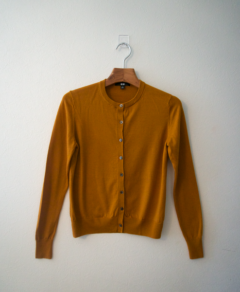 ユニクロカーディガン