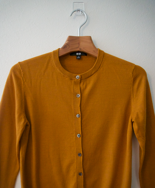 ユニクロカーディガン